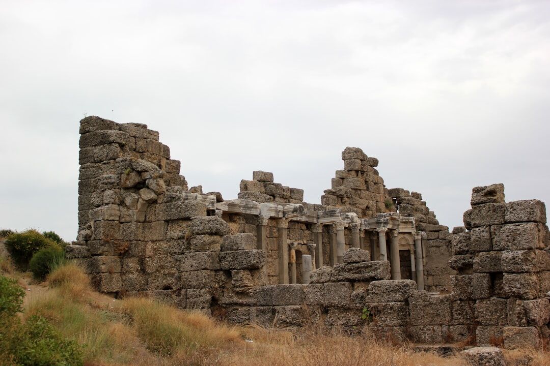ancient castle ruins